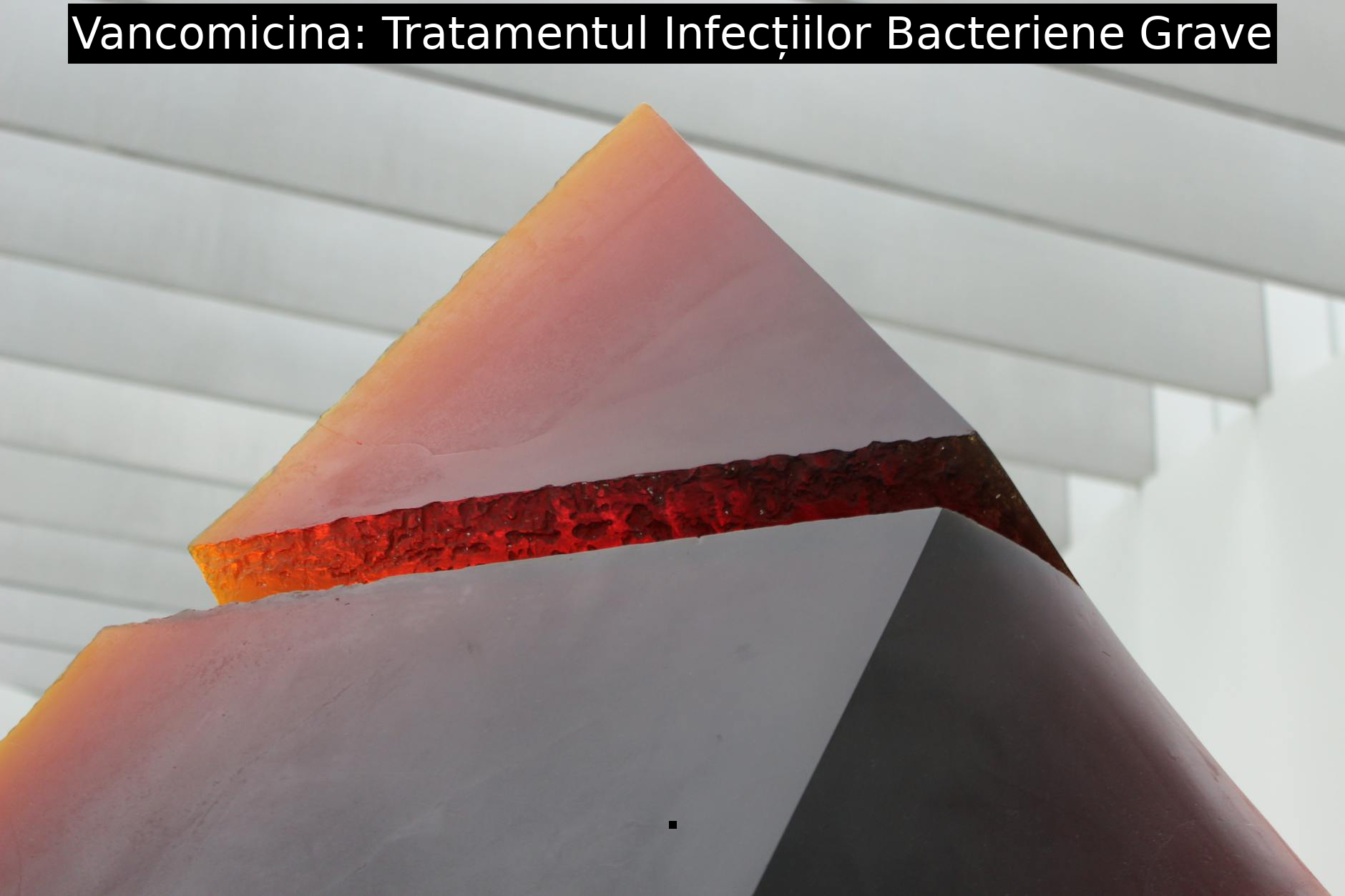Vancomicina: Tratamentul Infecțiilor Bacteriene Grave