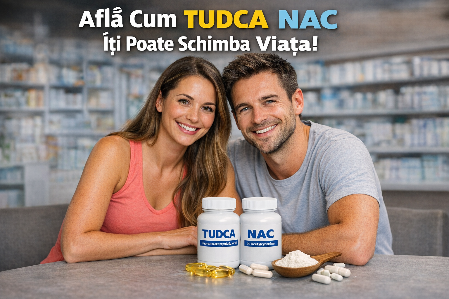Află Cum TUDCA NAC Îți Poate Schimba Viața